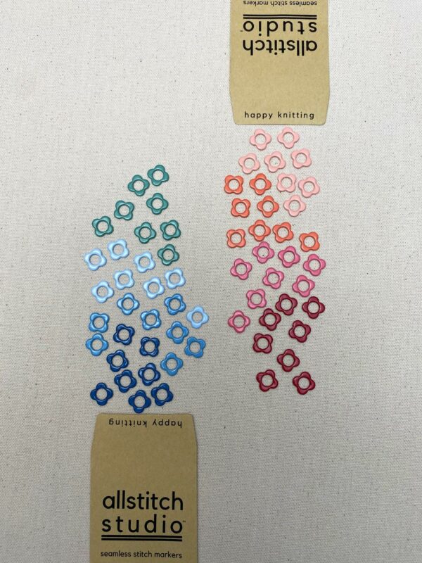 ALLSTITCH STUDIO SMALL FLOWER STITCH MARKERS