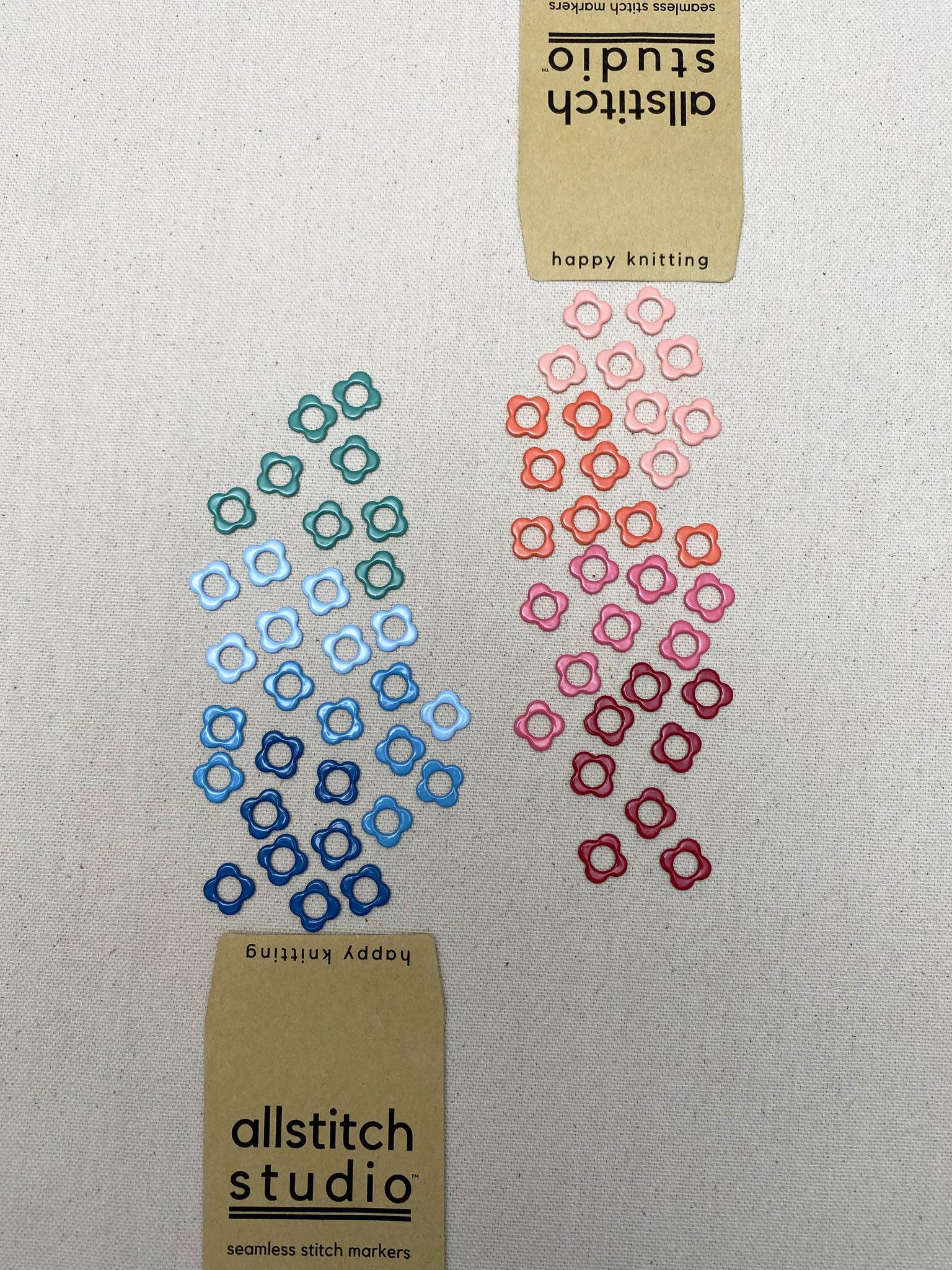 ALLSTITCH STUDIO SMALL FLOWER STITCH MARKERS