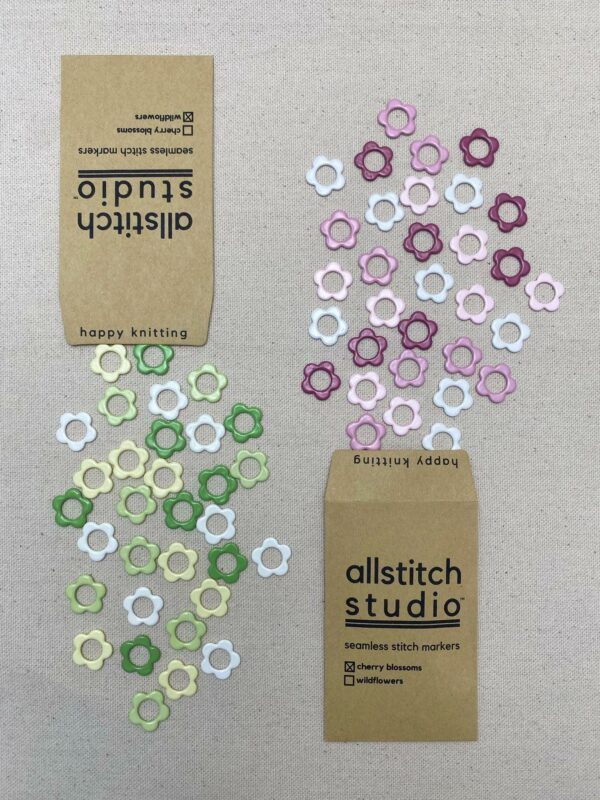 ALLSTITCH STUDIO LARGE FLOWER STITCHMARKERS