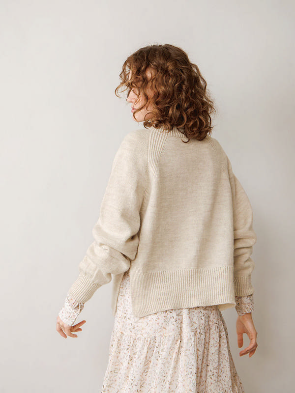 KELLY SWEATER W/SLIT - Image 2