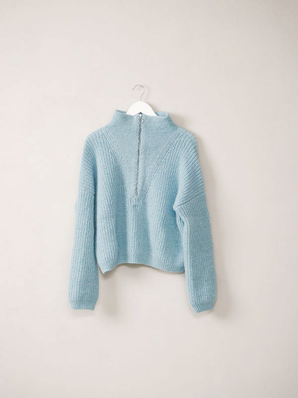 ZOE ZIPPER SWEATER - Image 3