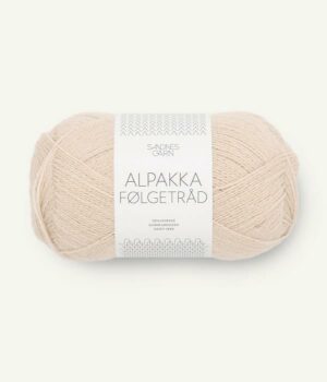 Alpakka Følgetråd (lace weight)