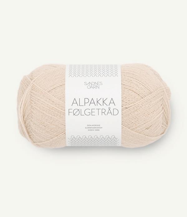 Alpakka Følgetråd (lace weight)