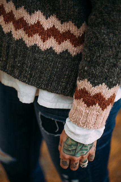 ANDREA MOWRY ZIG SWEATER - Image 2