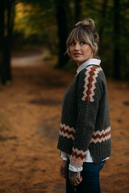 ANDREA MOWRY ZIG SWEATER - Image 4