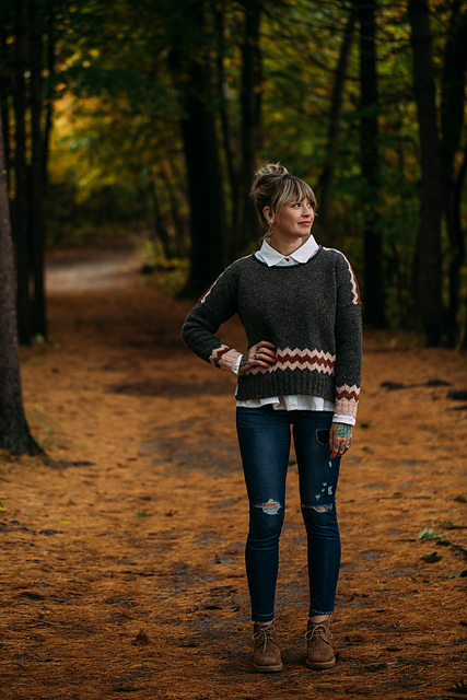 ANDREA MOWRY ZIG SWEATER - Image 6