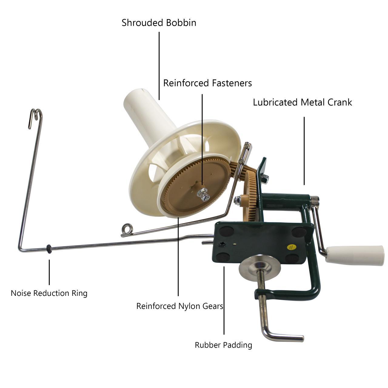 Stanwood Needlecraft Large Metal Yarn Ball Winder 10 oz - Heavy Duty - Image 3