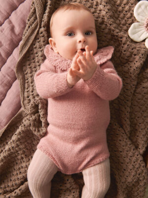 Augustine Onesie Pattern and Yarn