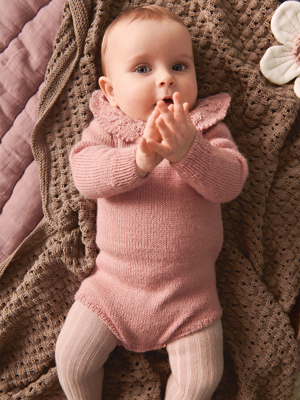 Augustine Onesie Pattern and Yarn