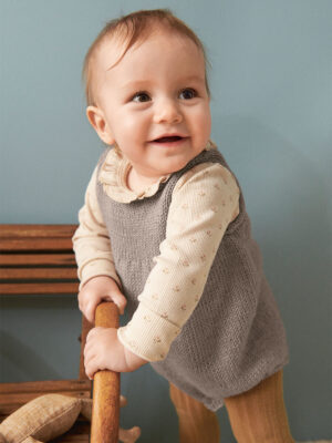 Sunny Romper Pattern and Yarn