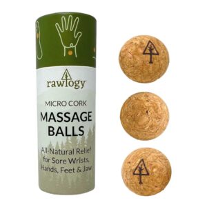 Rawlogy Micro Cork Massage Balls - 3 Balls