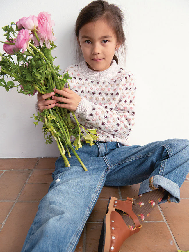 FLEUR DE LIS SWEATER (2303) - Image 2