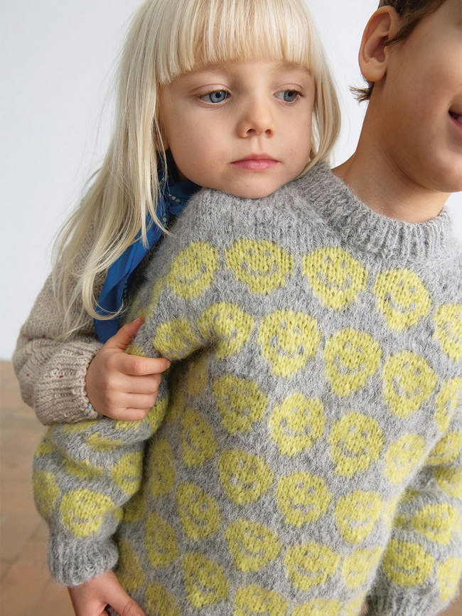 ALL SMILEY SWEATER (2303) - Image 3