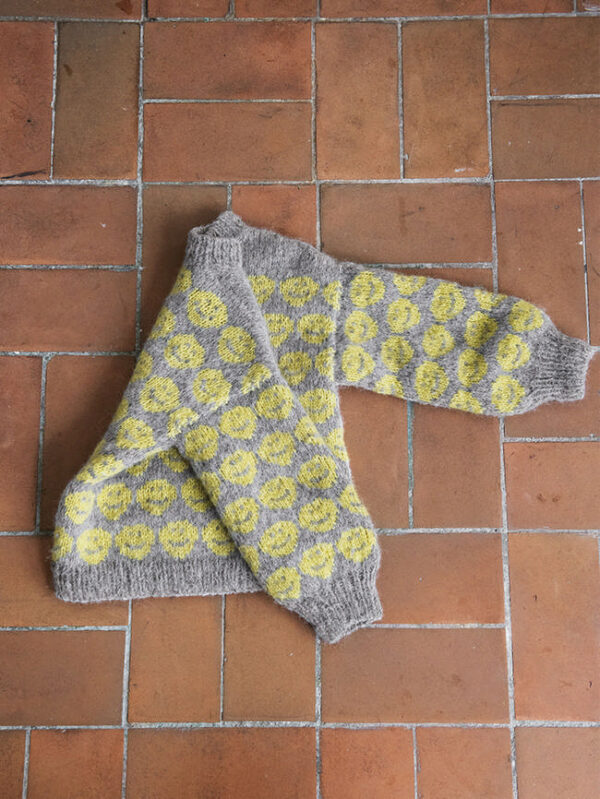 ALL SMILEY SWEATER (2303) - Image 2