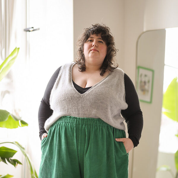 Strata Vest by Jacqueline Cieslak - Image 2