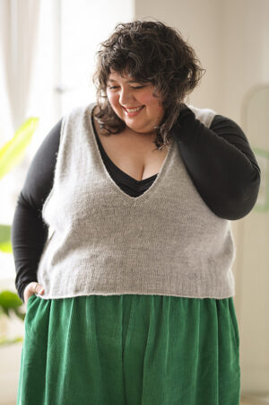 Strata Vest by Jacqueline Cieslak