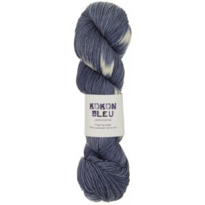 KOKON FINGERING WEIGHT - KOKON BLUE TIE DYE JEAN MICHEL