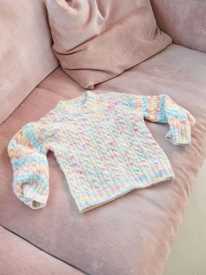 BONNIE SWEATER JUNIOR (Sisu/Alpakka) - Image 5