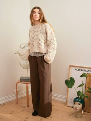 NR. 6 FLEUR SWEATER CROCHET