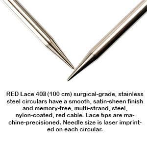 ChiaoGoo Fixed Steel 40" Circulars