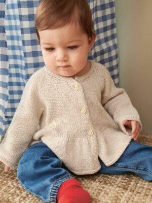 DINA PEPLUM CARDIGAN BABY