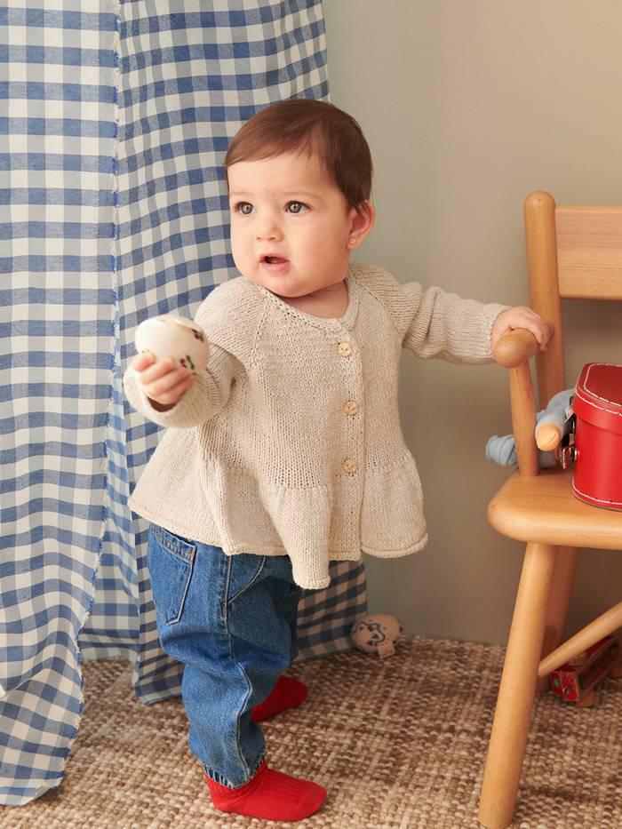 DINA PEPLUM CARDIGAN BABY - Image 4