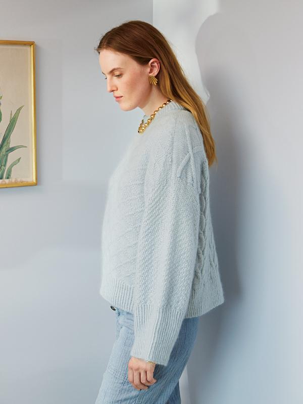 HEATHER SWEATER (cable edition) - Image 3