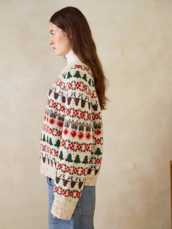 Sandnes Garn Christmas / Holiday Sweater Kit 24_4 - Image 3