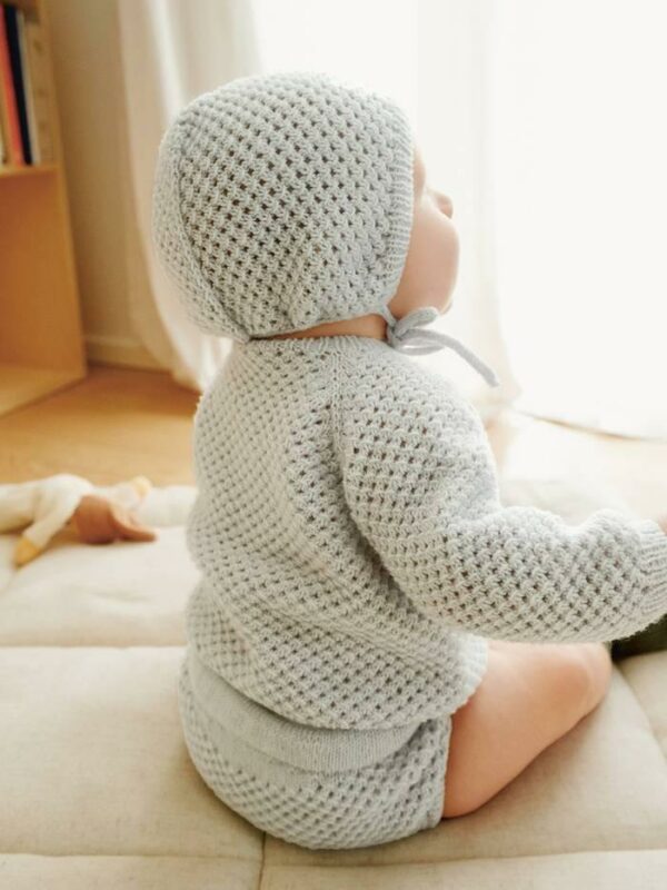 APRIL CARDIGAN, PANTS & BONNET BABY - Image 7