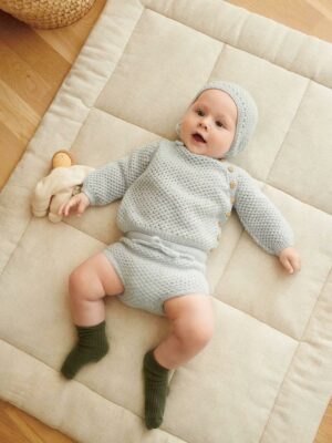 APRIL CARDIGAN, PANTS & BONNET BABY
