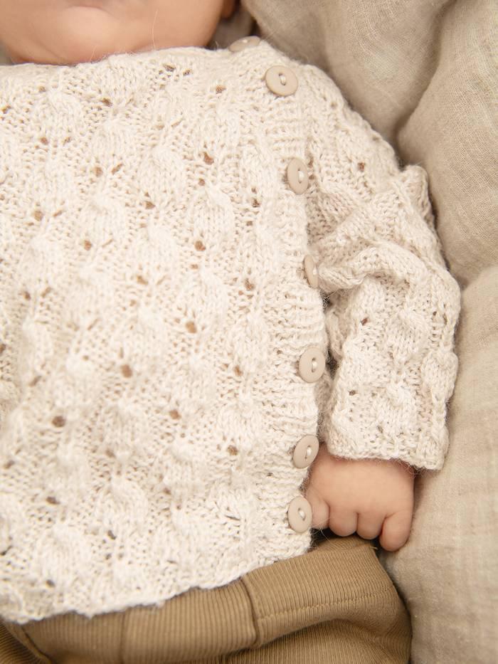 LILJA BONNET, CARDIGAN, DIAPER PANTS & TIGHTS - Image 3